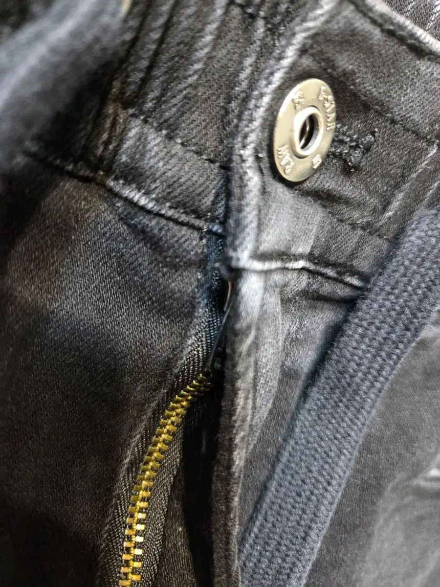  G STAR RAW ブラック ジョガー デニム パンツ W 27 L 30 その他 デニム ジーンズ