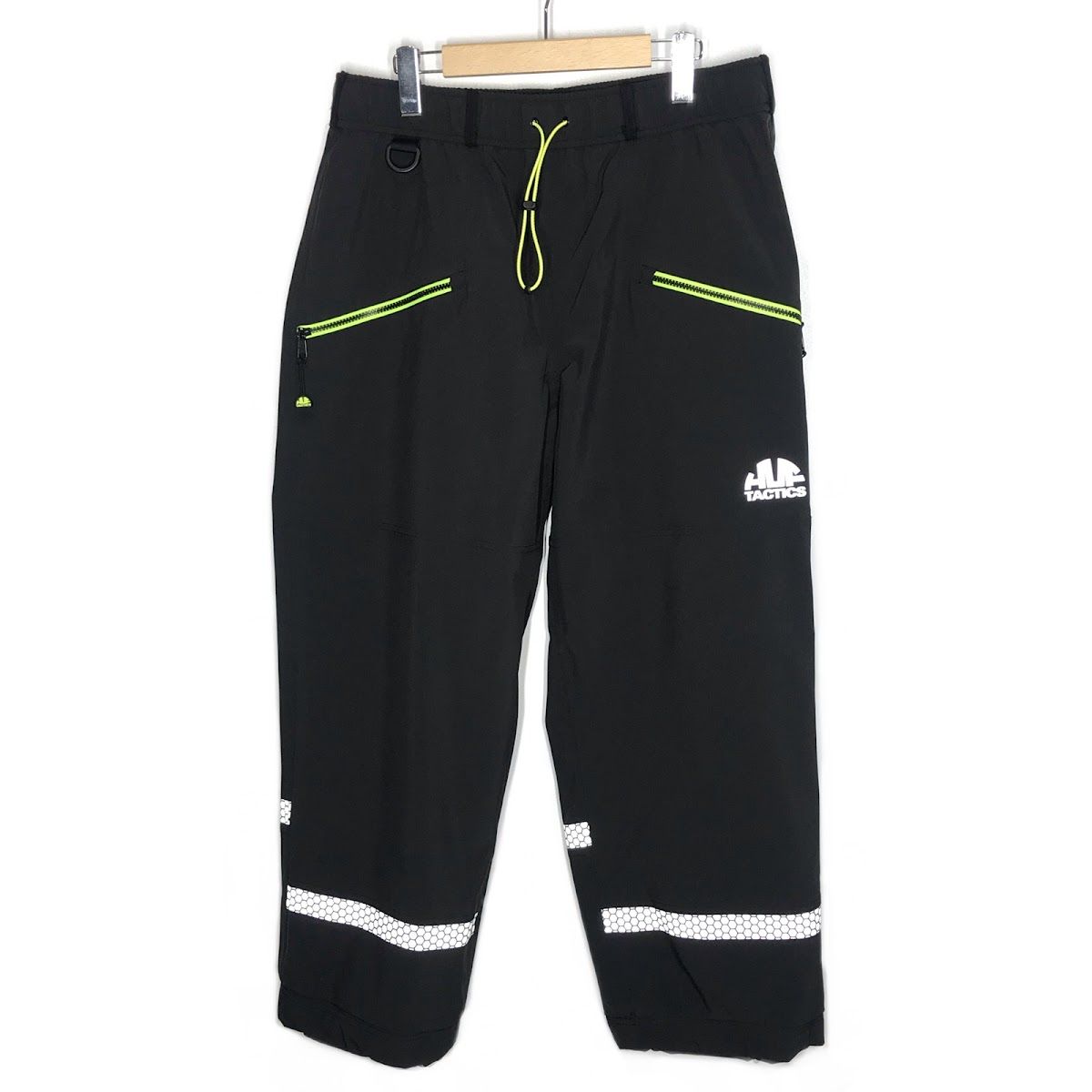 HUF ハフ パンツ TACTICS タクティクス 3 L WAVE PANT ナイロンパンツ ブラック サイズ M 107