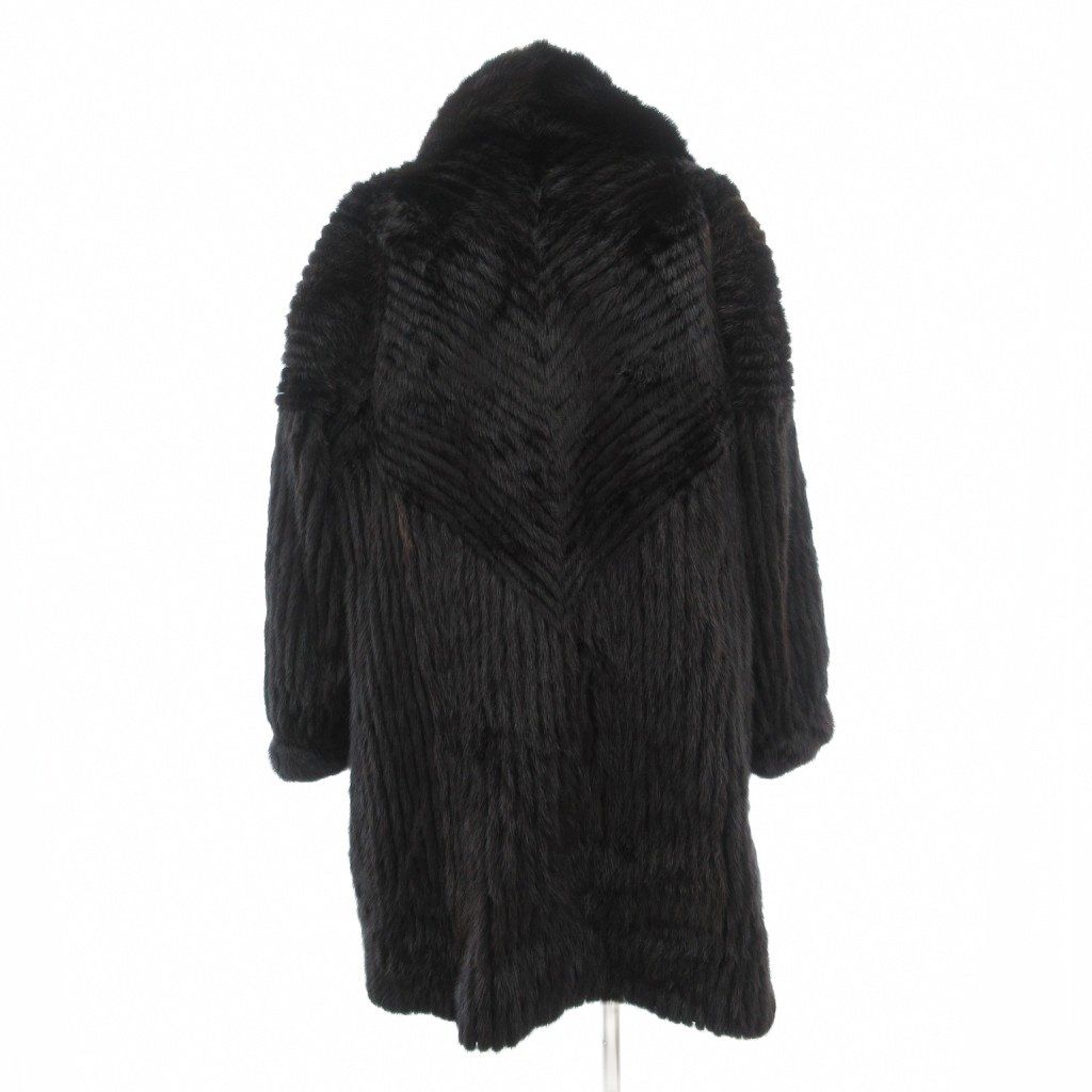 サガミンク SAGA MINK 銀サガ ファーコート 毛皮 ミンク ミドル丈