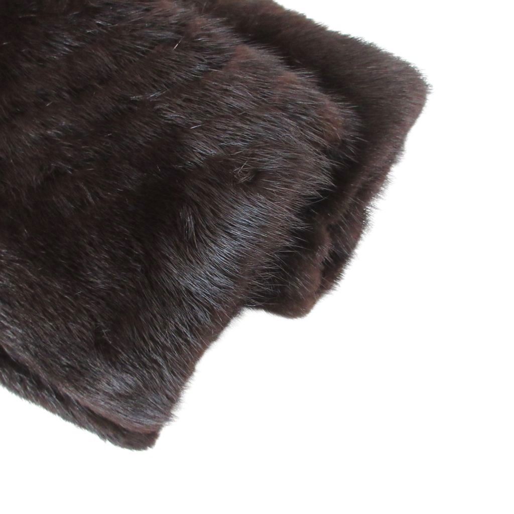 サガミンク SAGA MINK 銀サガ ファーコート 毛皮 ミンク ミドル丈