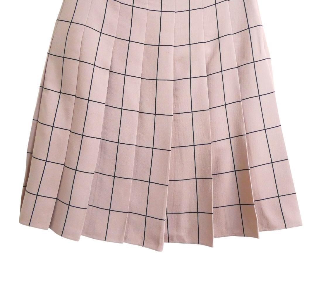 VALENTINO ヴァレンティノ プリーツスカート フレア 膝丈 VALENTINO ヴァレンティノ プリーツスカート フレア 膝丈