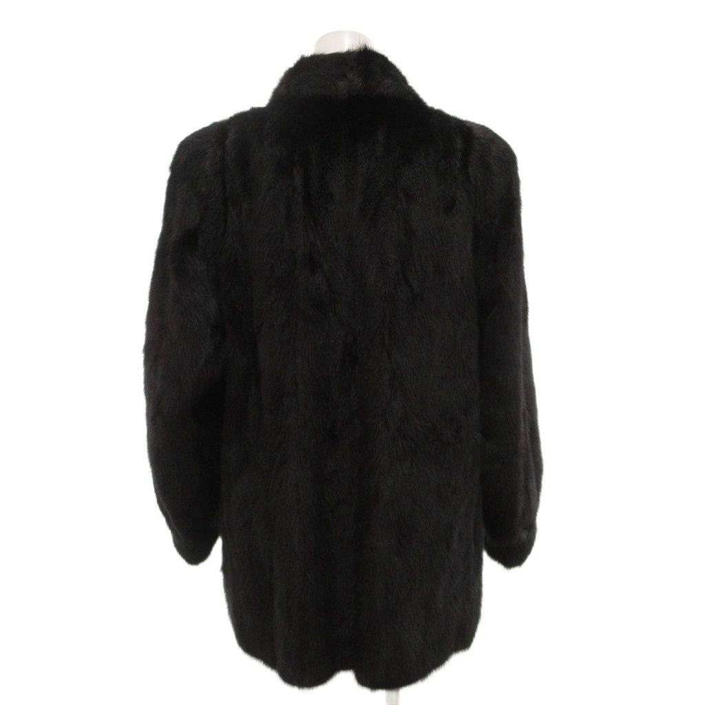 サガミンク SAGA MINK 銀サガ ファーコート 毛皮 ミンクファー 13 黒