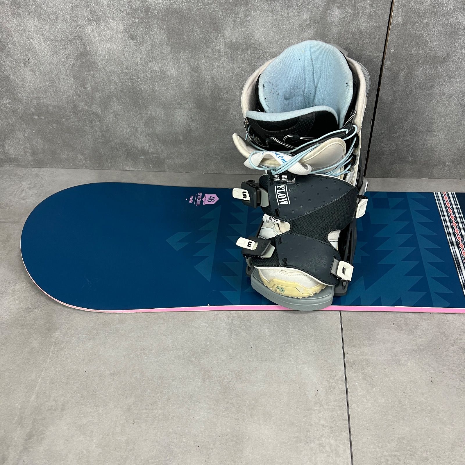 Apocalypse スノーボード 花柄 4点セット スノーボード4点セット