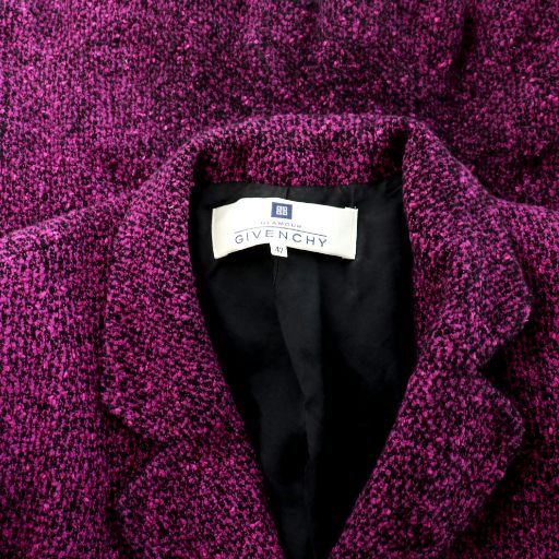 ジバンシィ GIVENCHY ヴィンテージ テーラード ジャケット モール