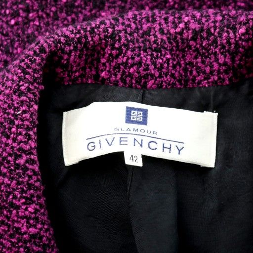 ジバンシィ GIVENCHY ヴィンテージ テーラード ジャケット モール