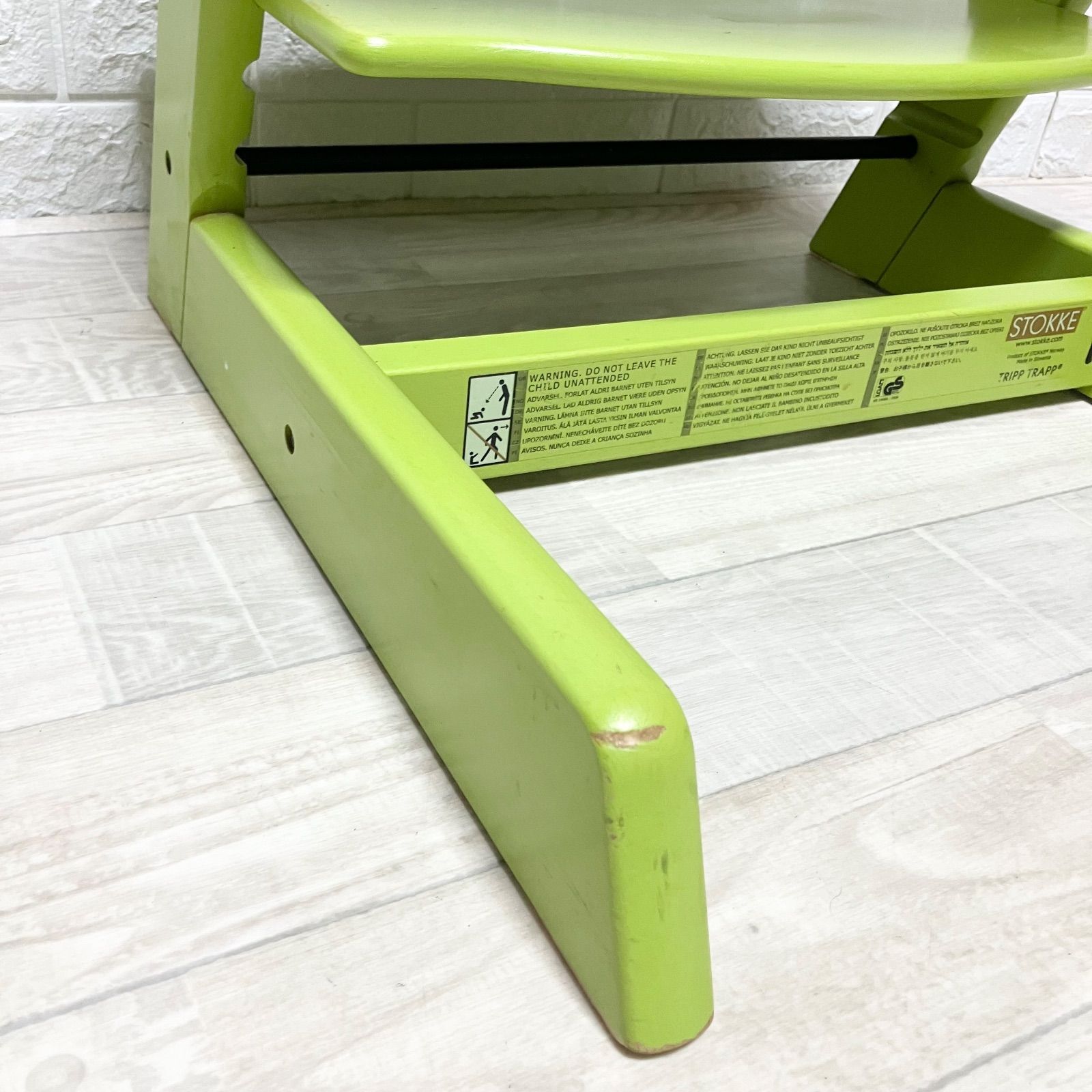 ストッケ トリップトラップ シリアル4 #4 黄緑 グリーン STOKKE ベビー 