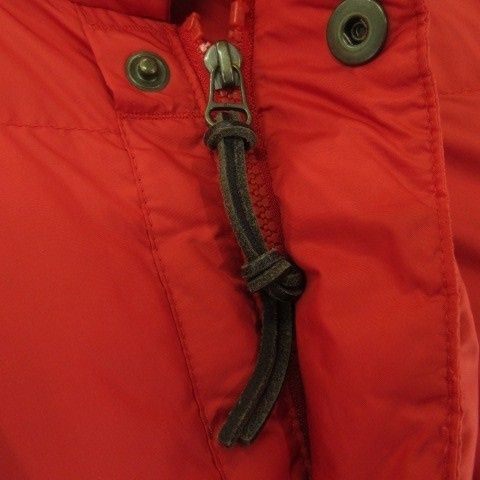 【中古】ポロ バイ ラルフローレン Polo by Ralph Lauren ダウンジャケット スタンドカラー フーディー ロゴ M 赤 ポロ バイ ラルフローレン Polo by Ralph Lauren ダウンジャケット