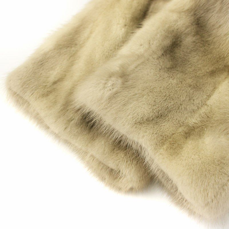 フィアンセス Fiancesse ファーコート ハーフコート サファイアミンク