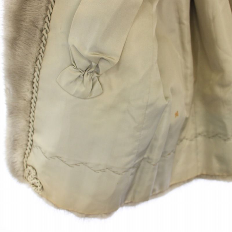 フィアンセス　ミンク　ファーコート　ハーフコート フィアンセス Fiancesse ファーコート ハーフコート サファイアミンク