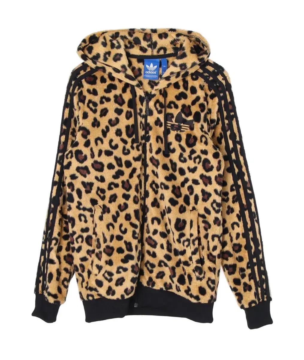 ヒョウ柄 レオパード adidas アディダス フードジップアップ 95
