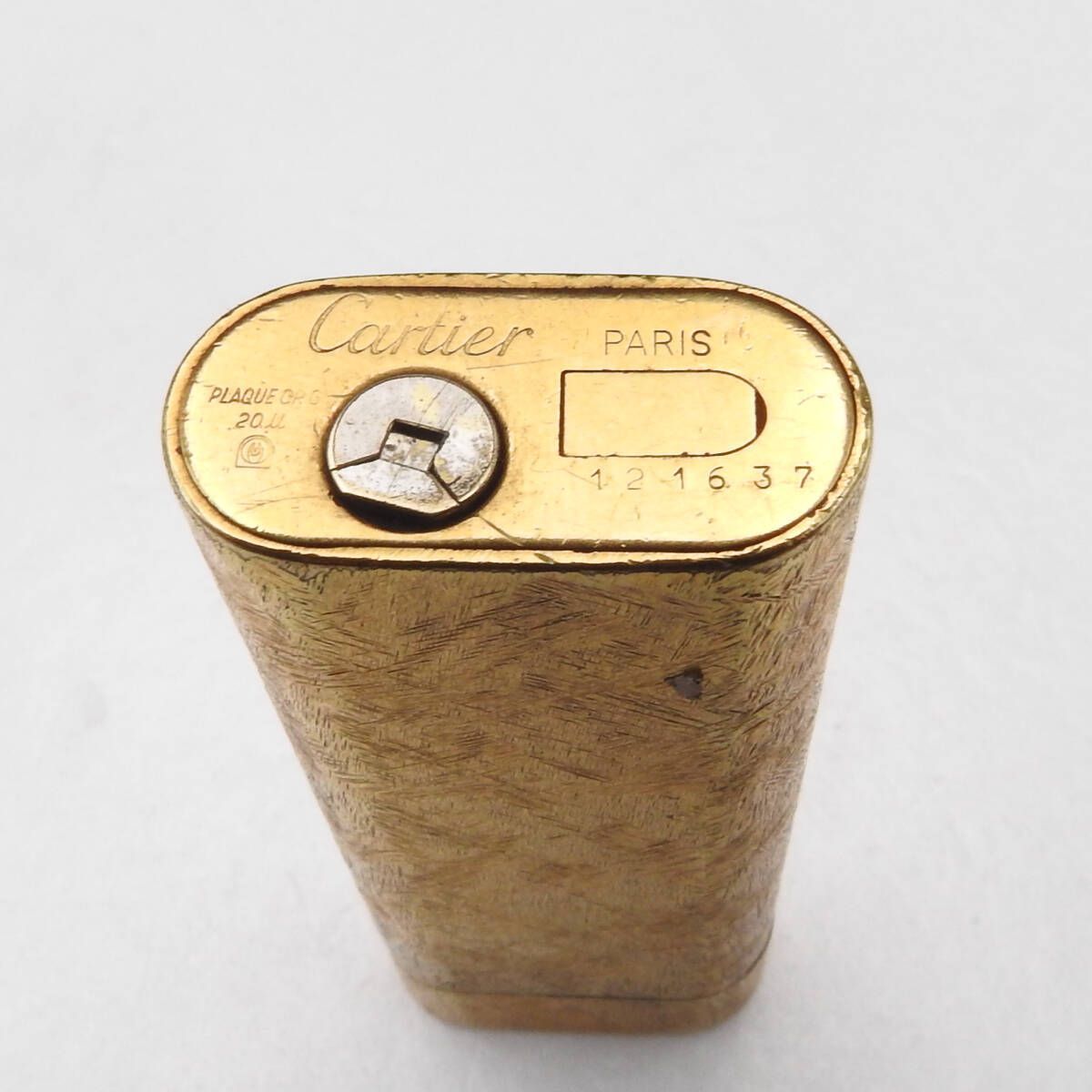 着火未確認】Cartier カルティエ ゴールド 金彩 ガスライター - メルカリ