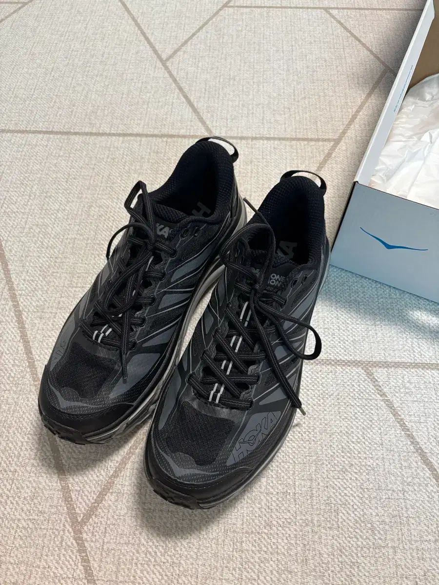 280 HOKA ONE ホカオネオネ マファテ スピード 2 ブラック キャッスルロック