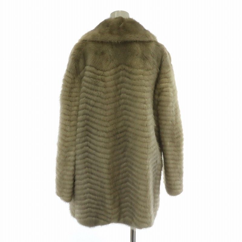 フィアンセス Fiancesse サファイアミンクファー コート ミドル