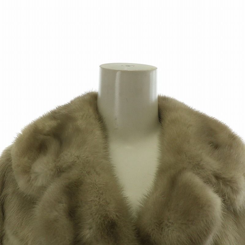 フィアンセス Fiancesse サファイアミンクファー コート ミドル