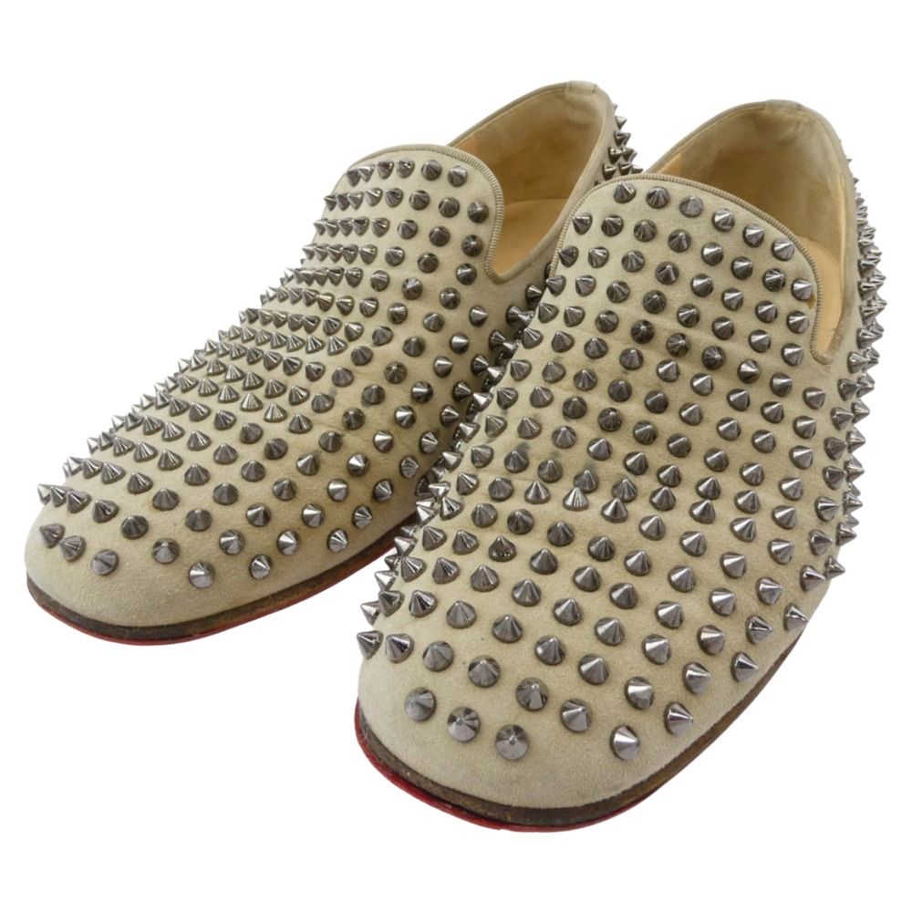Christian Louboutin クリスチャンルブタン スパイクスタッズ スエード 