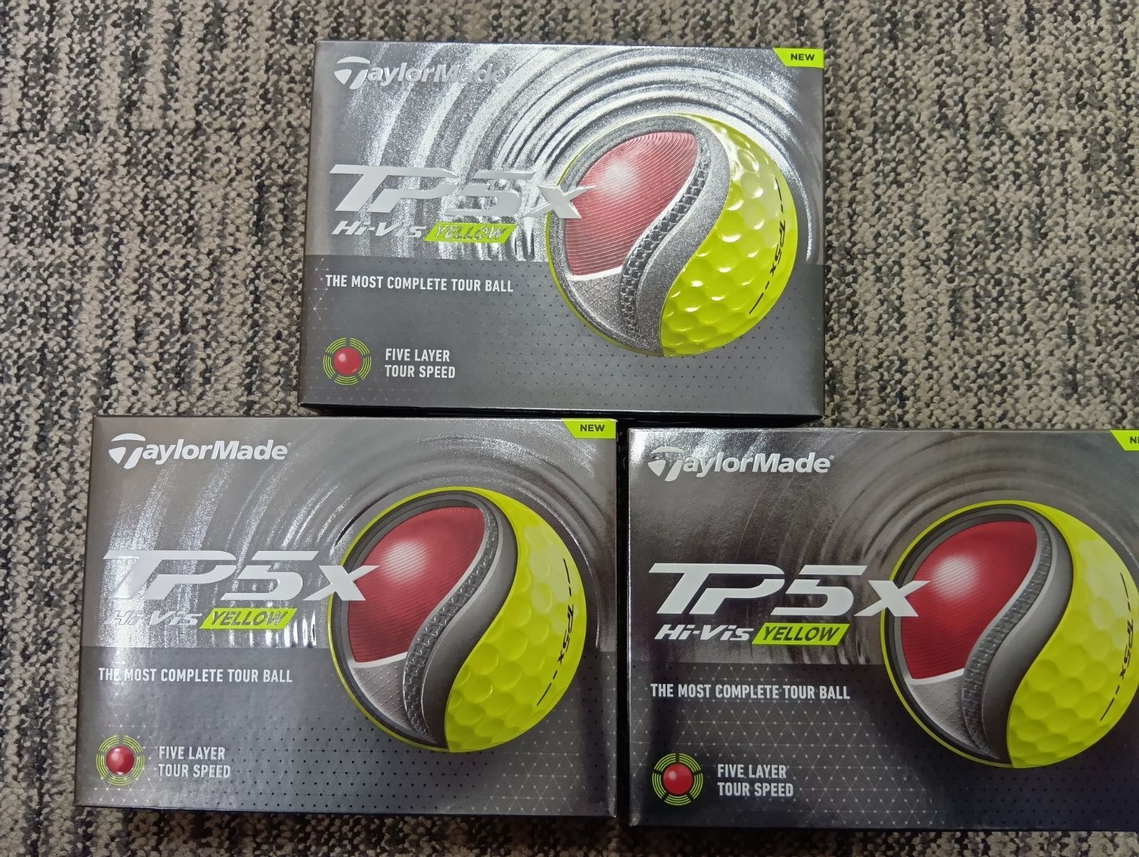 新品　テーラーメイド TP5x pix イエロー 2024年モデル 3ダース ゴルフ Ball【3ダースセット】テーラーメイド 2024 TP5x （イエロー