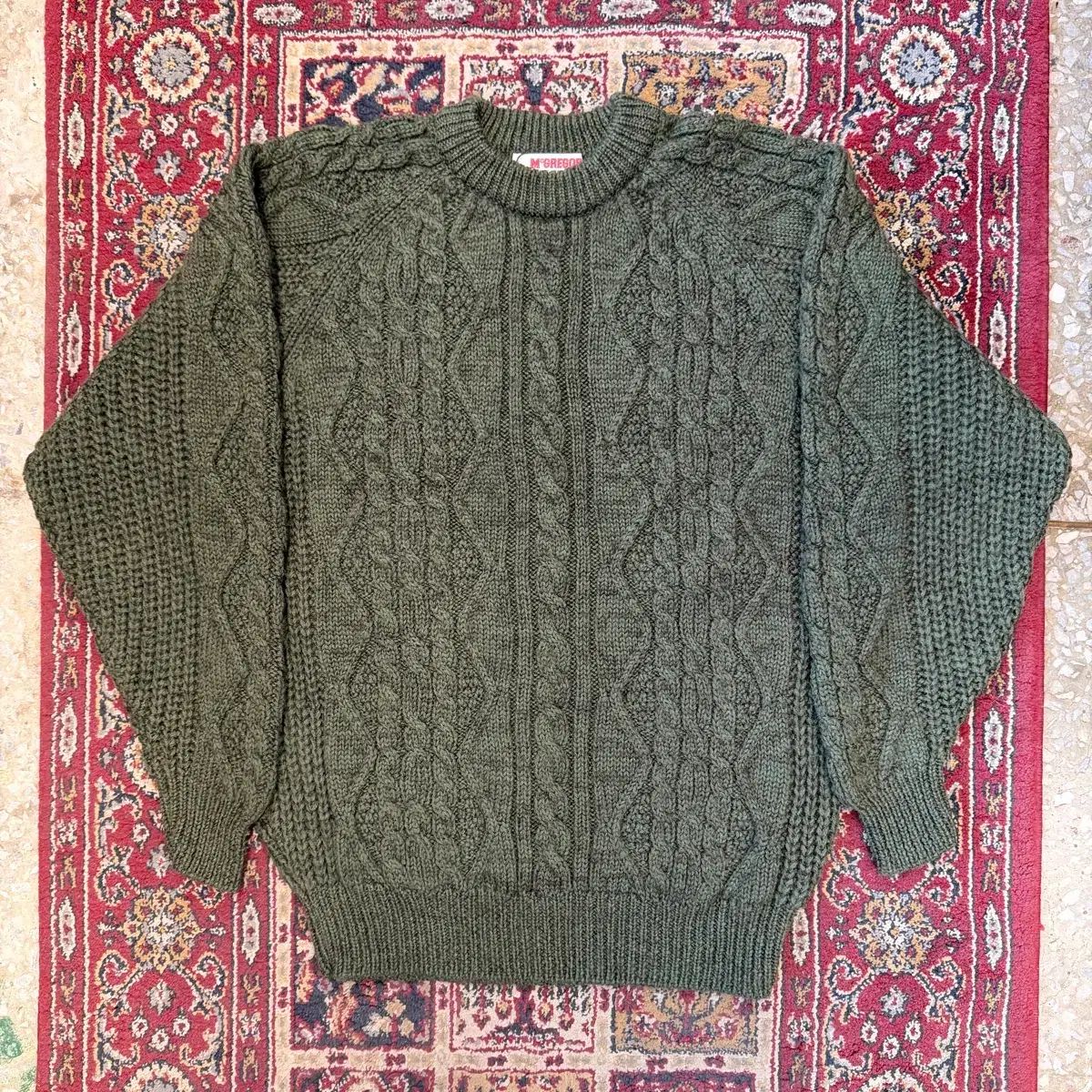 90 s マックレガー フィッシャーマン ニット 100