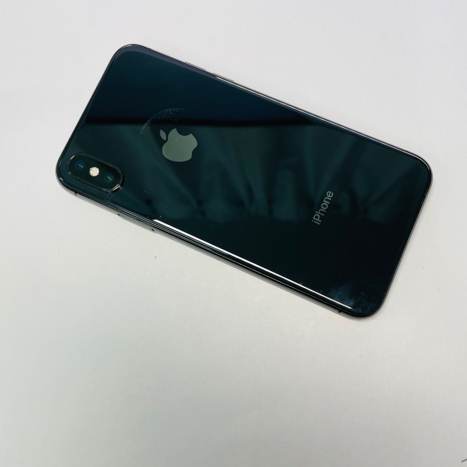 【極美品】iPhone X 256GB ブラック SIMフリー　電池100% iPhone X 256GB SIMフリー 電池100% 57866 - メルカリ