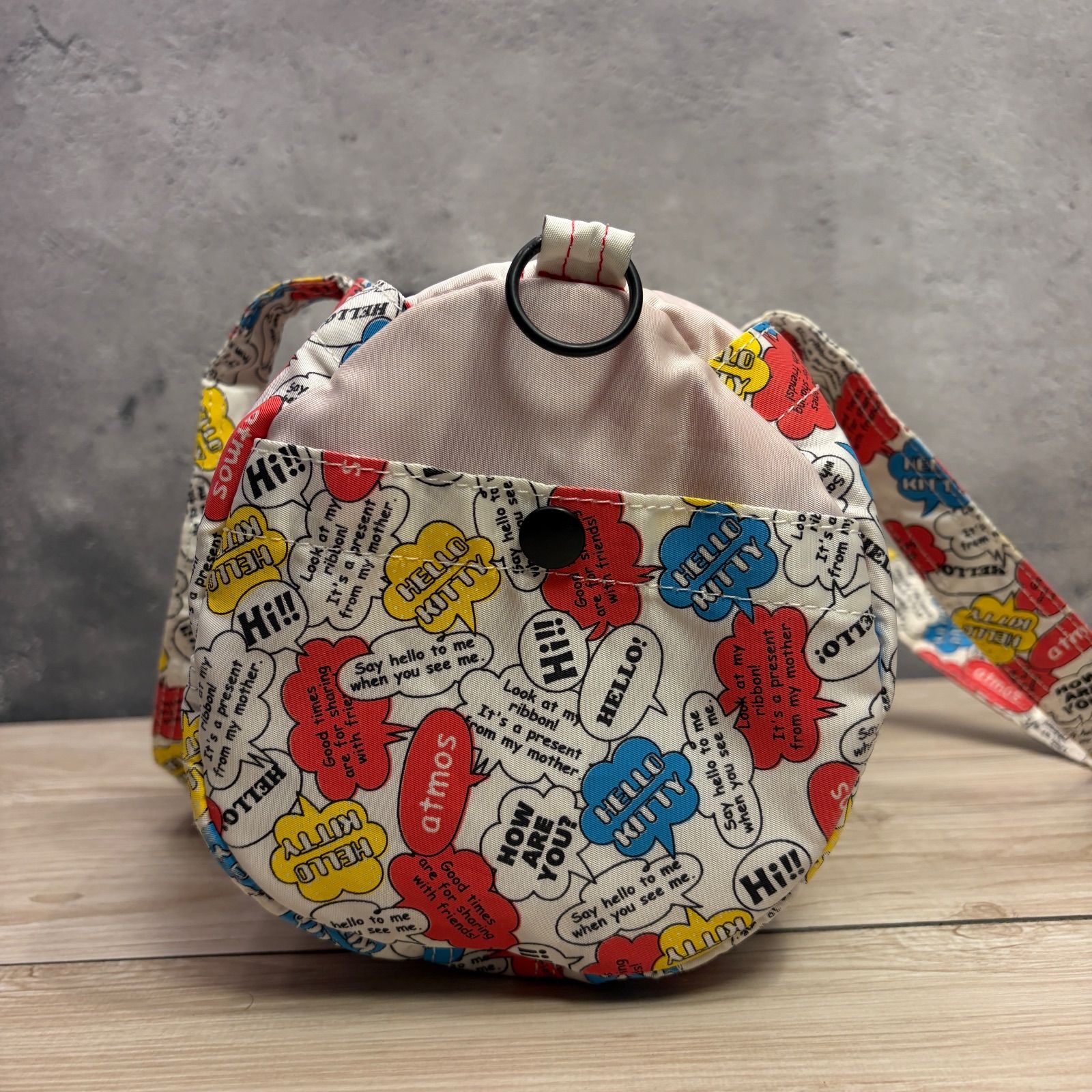 ハローキティ✖️PORTER✖️ATMOSミニボストンバック ✨PORTER × atmos × Hello Kitty✨2WAY ボストンバッグ ショルダー付