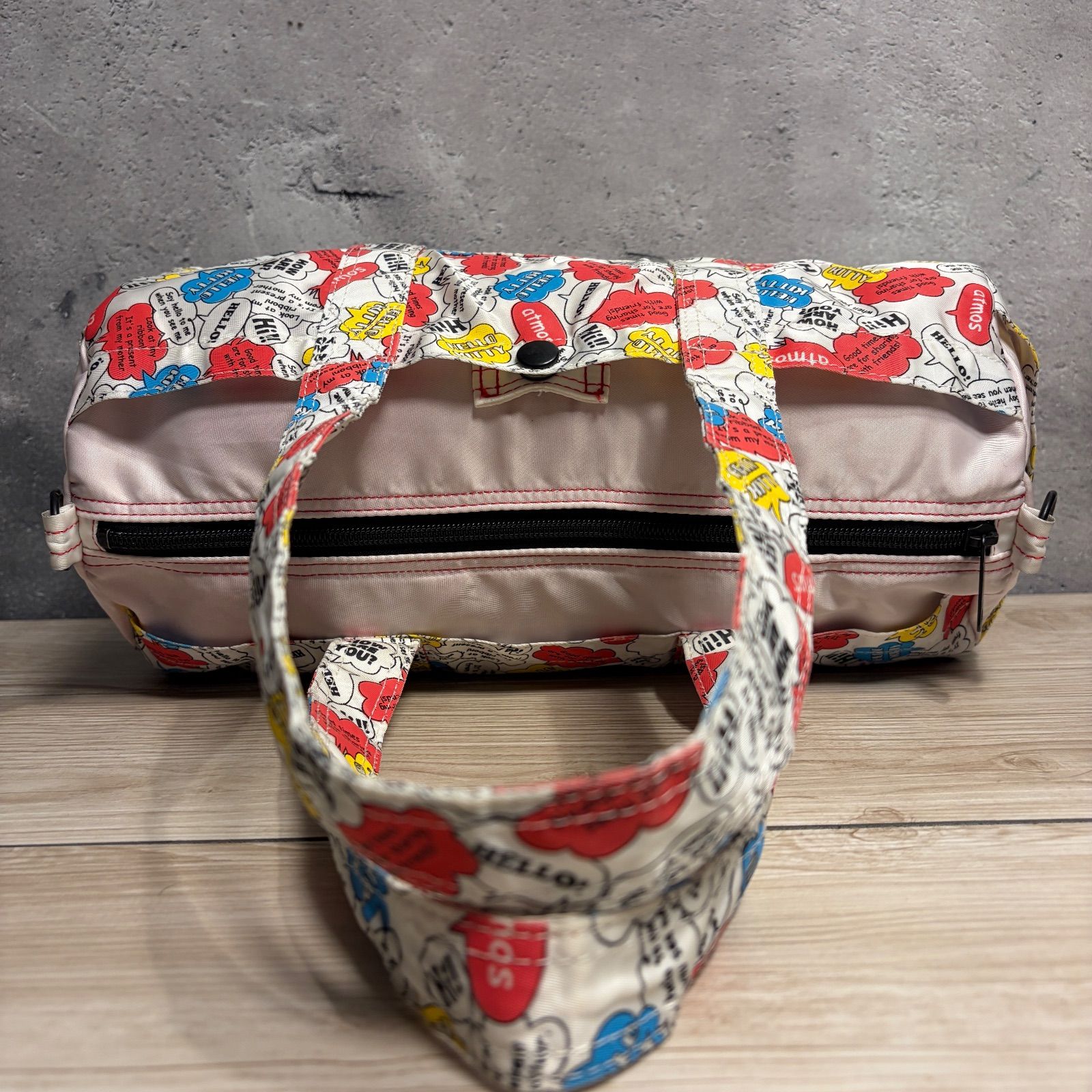 ✨PORTER × atmos × Hello Kitty✨2WAY ボストンバッグ ショルダー付