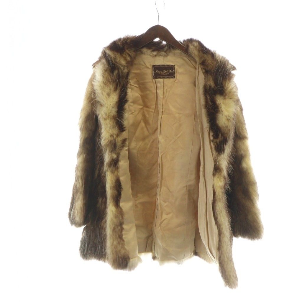 ムーンバット ファー Moonbat fur 毛皮コート フォックスファー ミドル