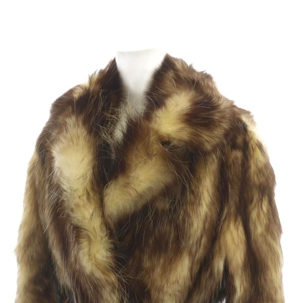 ムーンバット ファー Moonbat fur 毛皮コート フォックスファー ミドル