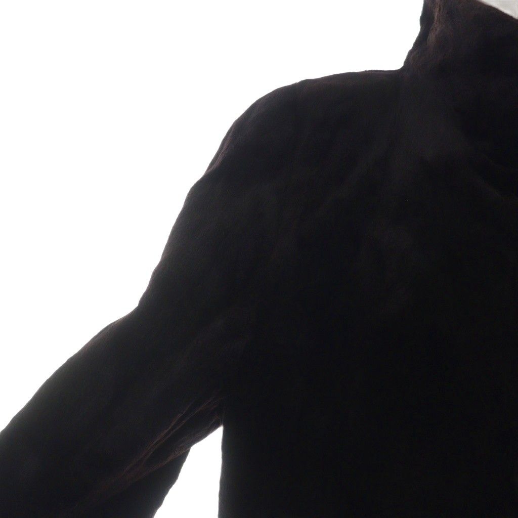 サガミンク SAGA MINK 銀サガ 毛皮コート シェアードミンクファー 長袖