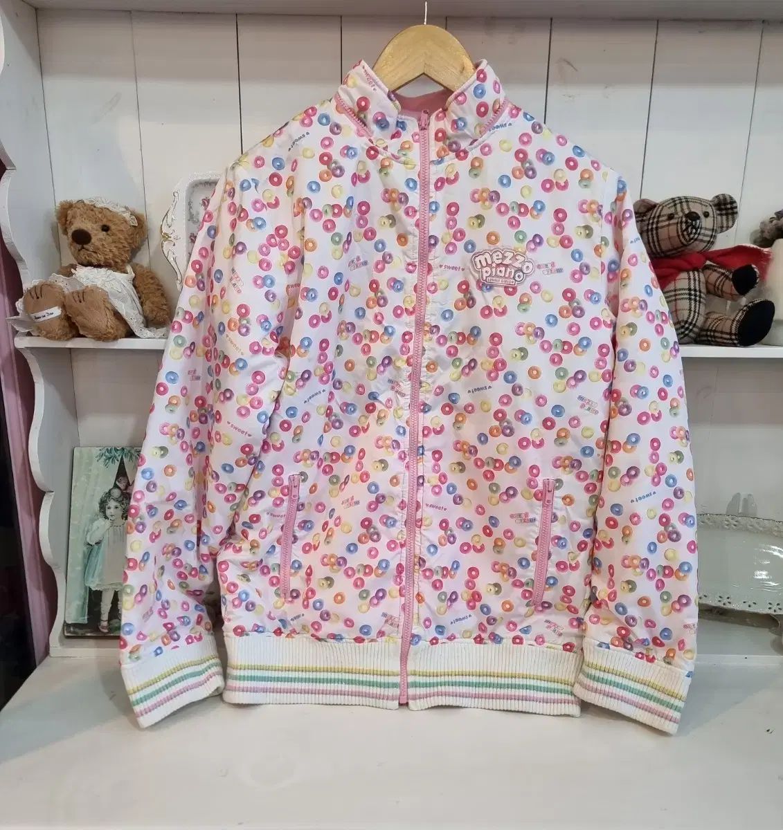 Mezzo Piano ドーナッツ パータン ダウン アウター