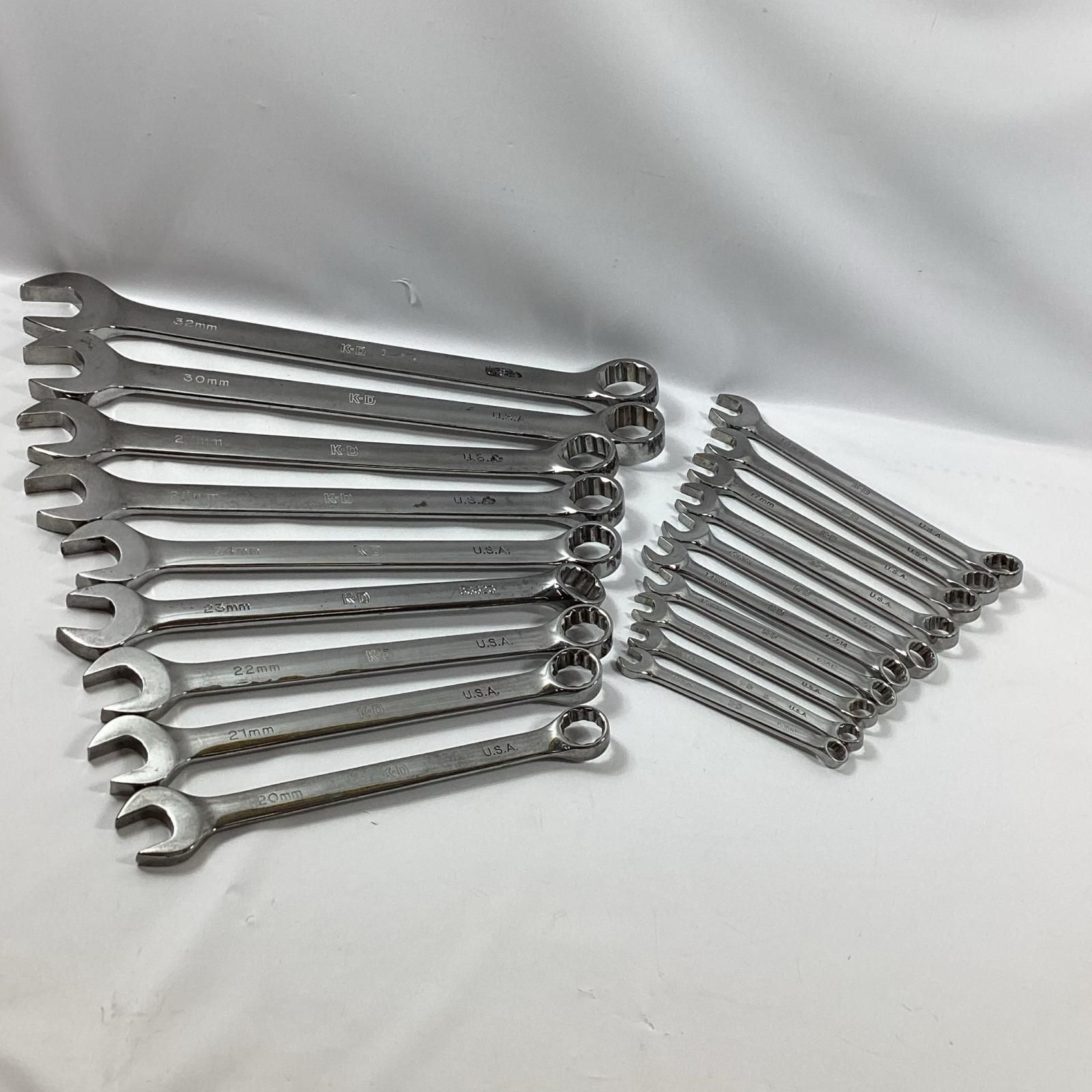 KD コンビネーションレンチ 19点セット