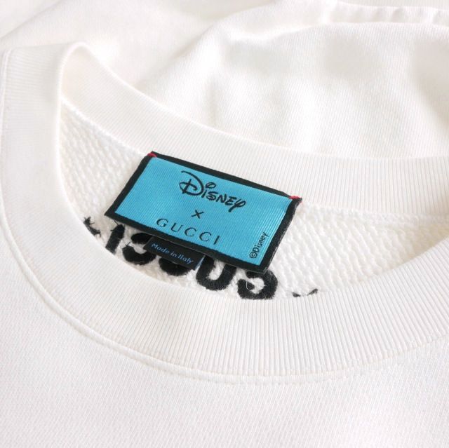 グッチ GUCCI × DISNEY ドナルド 刺繍 クルーネックスウェット
