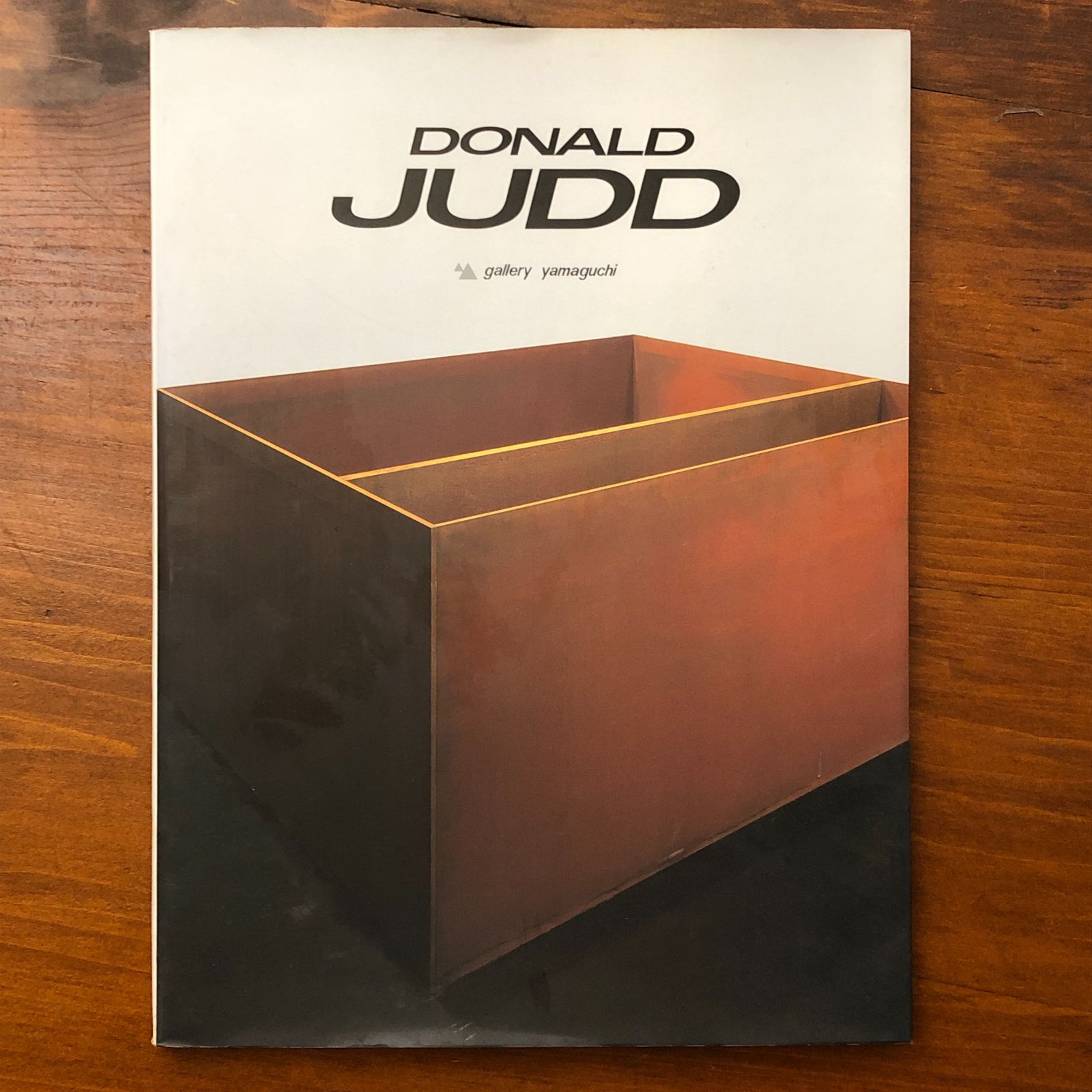 DONALD JUDD ドナルド・ジャッド ギャラリーヤマグチ 1992年