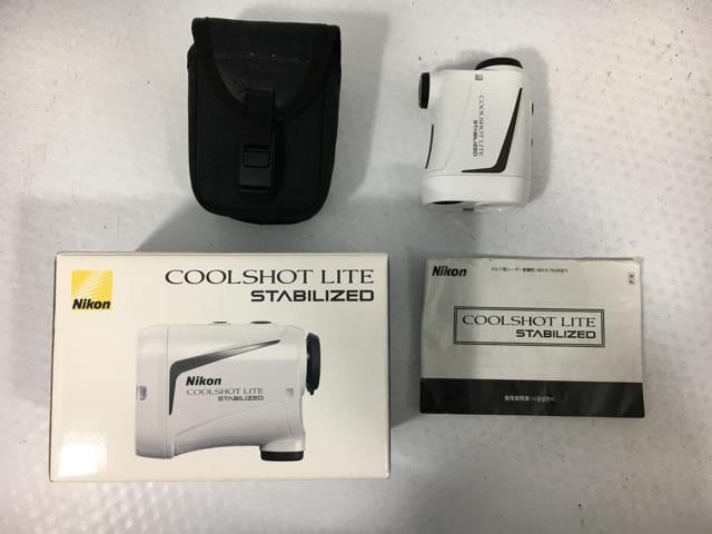 返品OK 【中古ゴルフ用品】【超美品】ニコン レーザー距離計 COOLSHOT