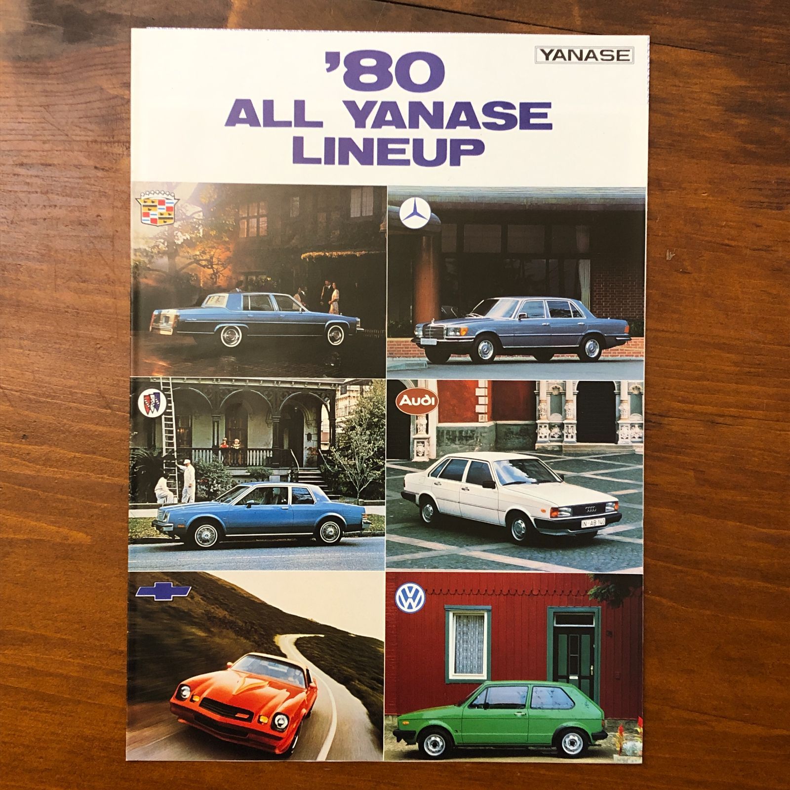 80 ALL YANASE LINEUP ヤナセ カタログ ヤナセ 1980年 ☆自動車