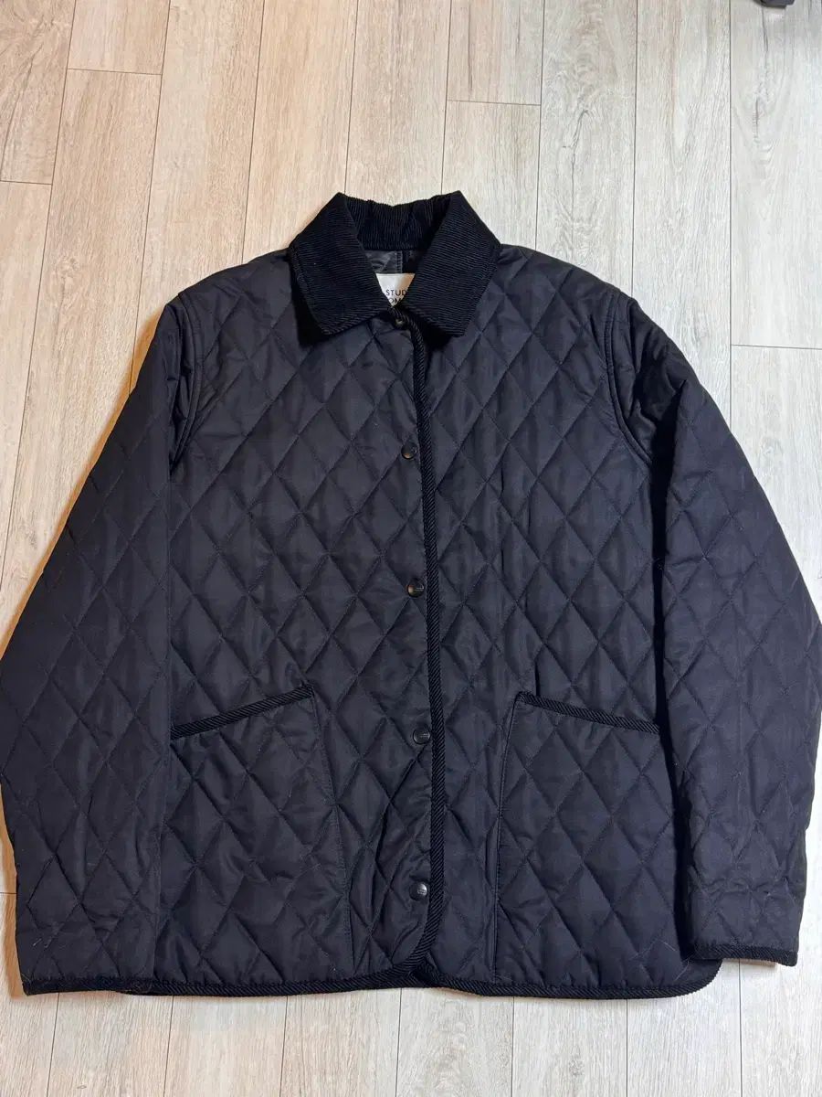 STUDIO TOMBOY スタジオトムボーイ ブラック キルティング ジャケット