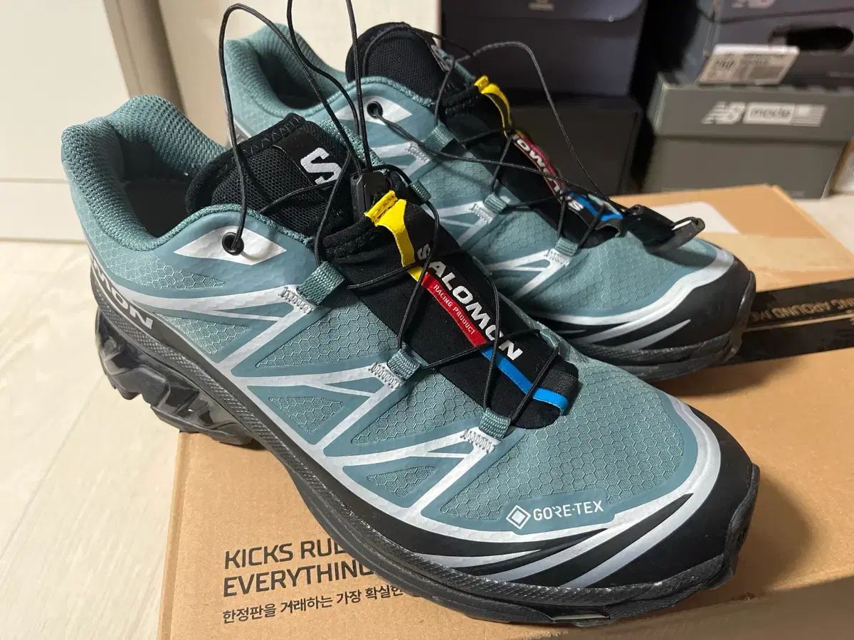 サロモン xt 6 ゴアテックス ノース アトランティック ブラック 260