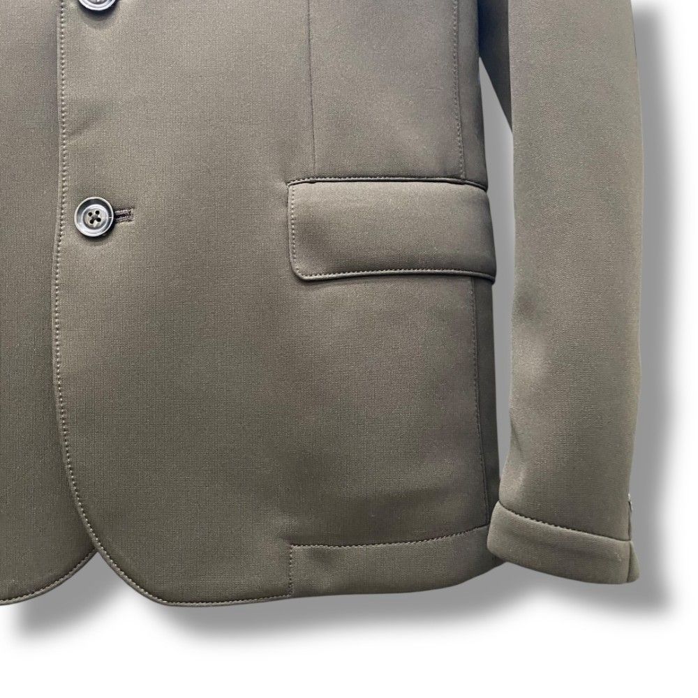 JUNHASHIMOTO JERSEY 2B JACKET サイズ4 オリーブ 1032020002 - メルカリ