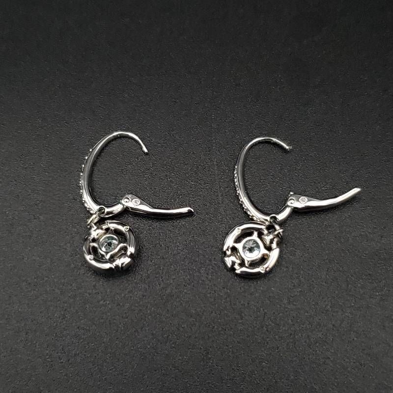 SWAROVSKI SPARKLING DANCE スワロフスキー フープピアス ドロップ