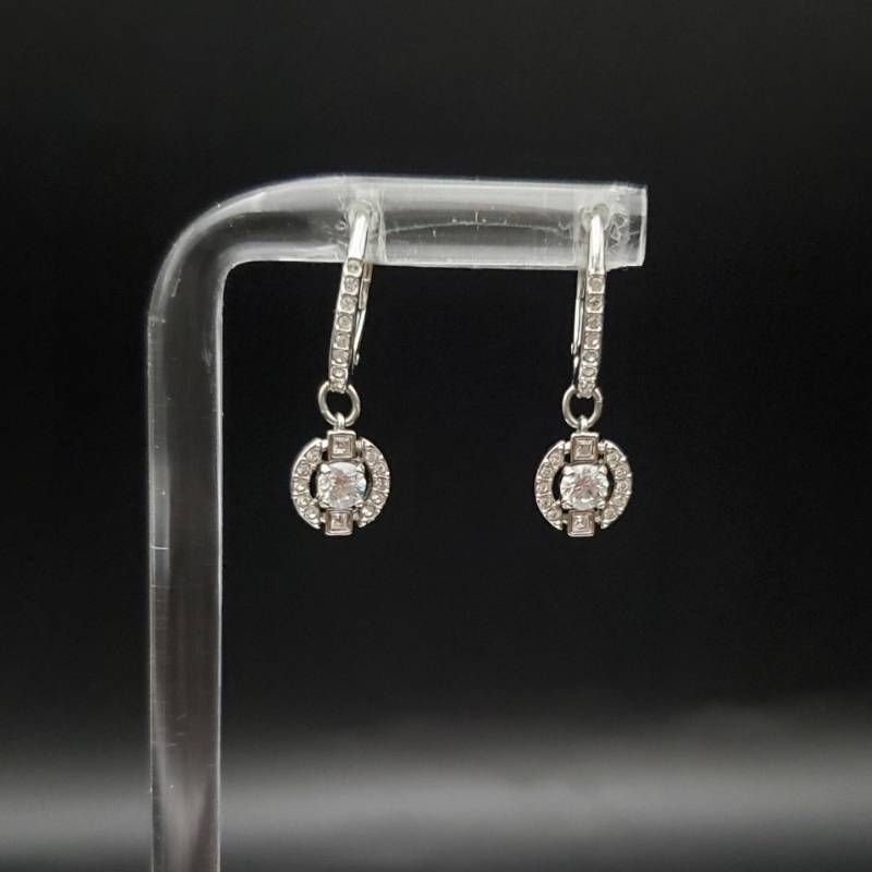 SWAROVSKI SPARKLING DANCE スワロフスキー フープピアス ドロップ