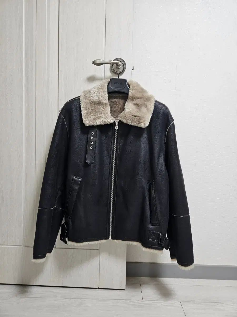 DRAW FIT 22 FW スウェード ムートン ジャケット ヒョンジェ