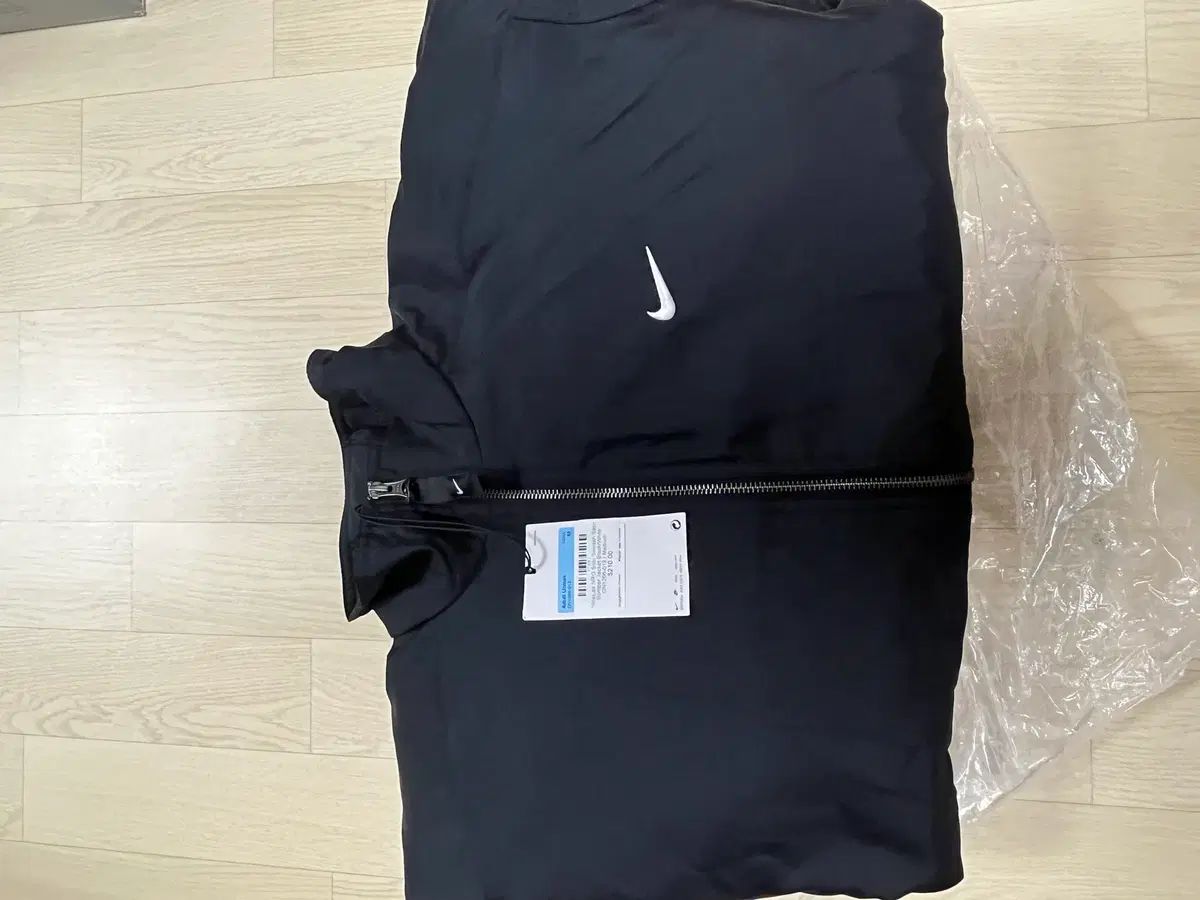 NIKE ナイキ NRG ソロ スウッシュ サテン ブルゾン ジャケット ブラック M DN 1266 013