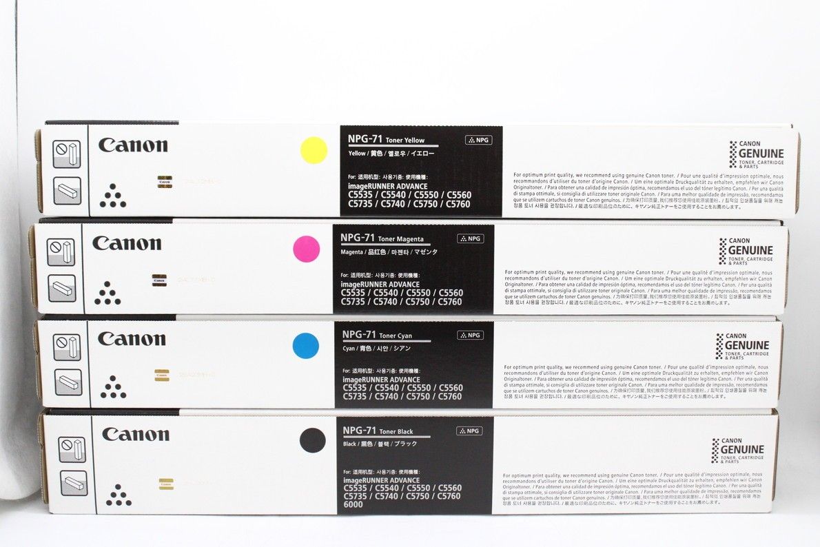 Canon NPG-71トナー各色9本 Canon NPG-71 トナー 純正：日本最大級のトナー・インク専門店【トナー