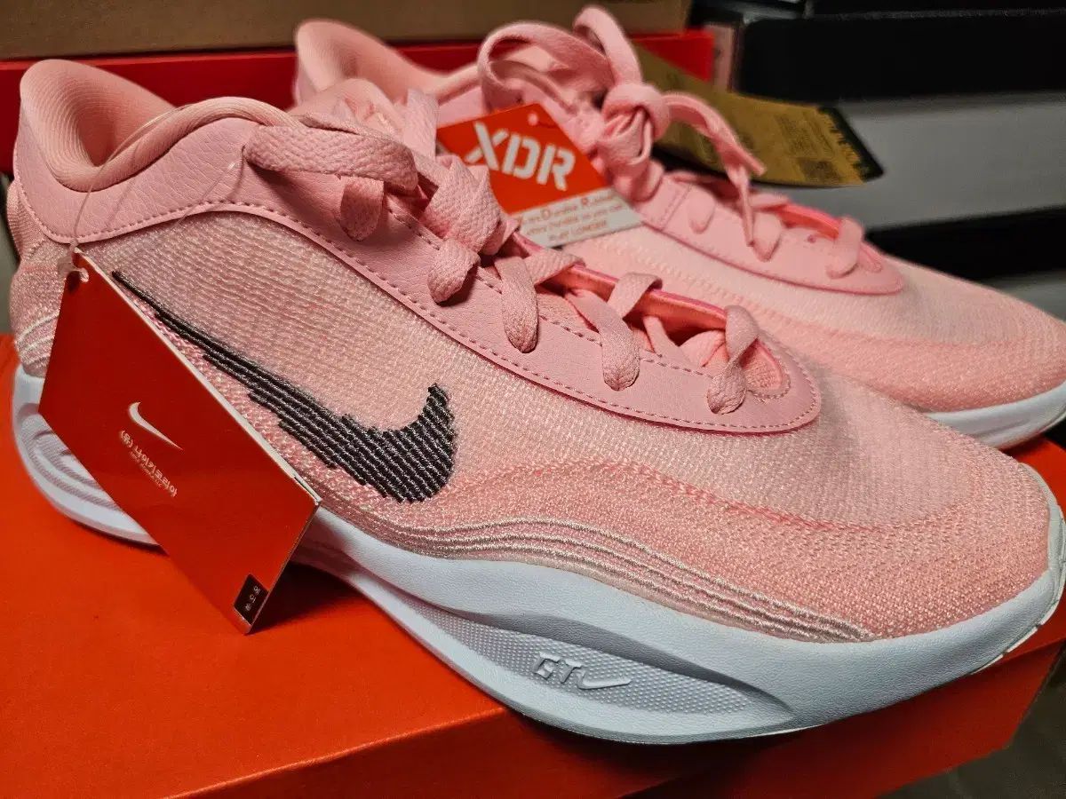 ナイキ GT 허슬 アカデミー ピンク 275 GT허슬 バスケシューズ