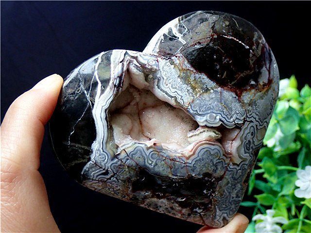 AAA級☆天然アゲート（メノウ 瑪瑙）原石YT6Y3/59Y42D - メルカリ