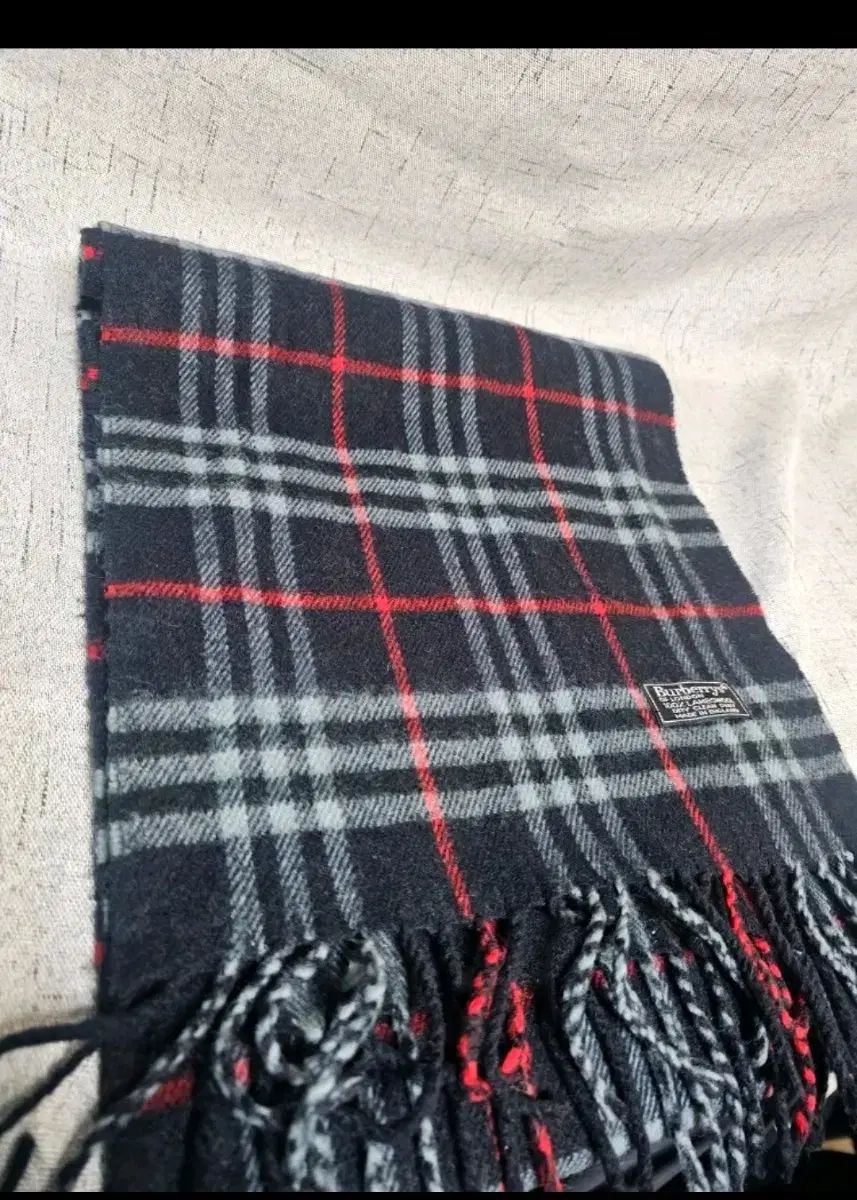 マフラー ブラックネイビー