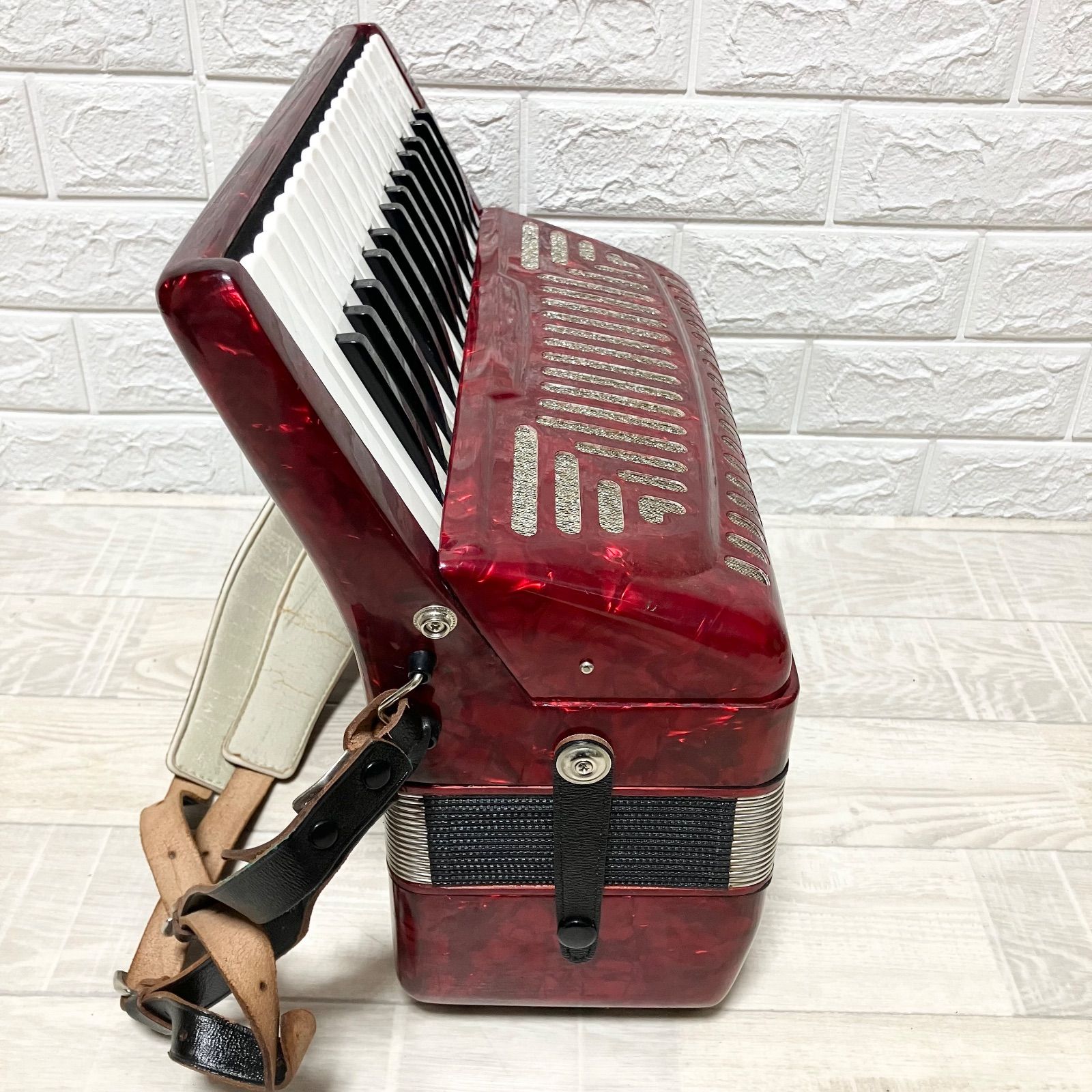 中古良音】YAMAHA アコーディオン 鍵盤 21ベース 30鍵盤 8905 ソフト