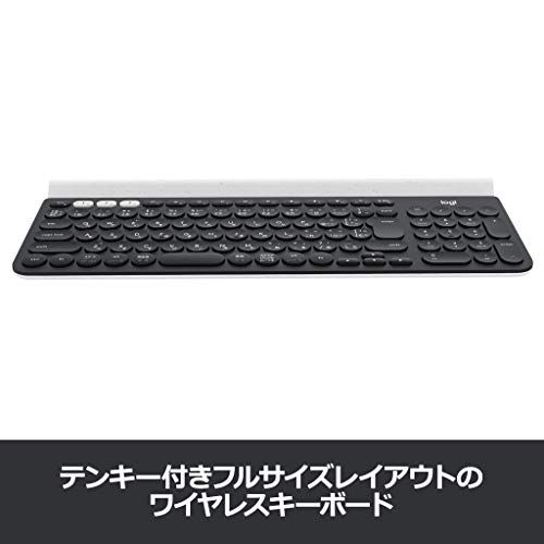 迅速に発送 ロジクール ワイヤレスキーボード K 780 Bluetooth Unifying ワイヤレス 無線 キーボード windows mac Chrome iOS Android 7 e 8 f 1 bda