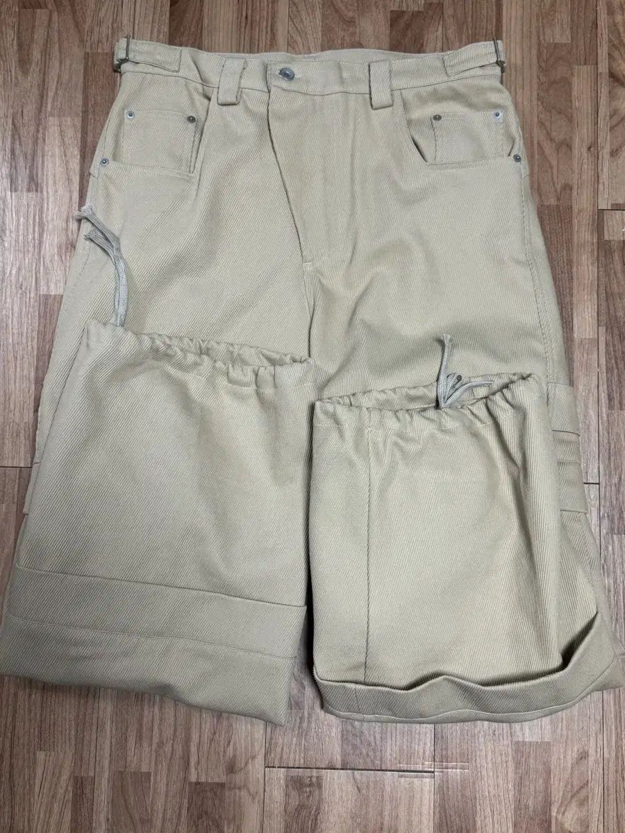 Kamien カミエン タン バギー サルエルパンツ