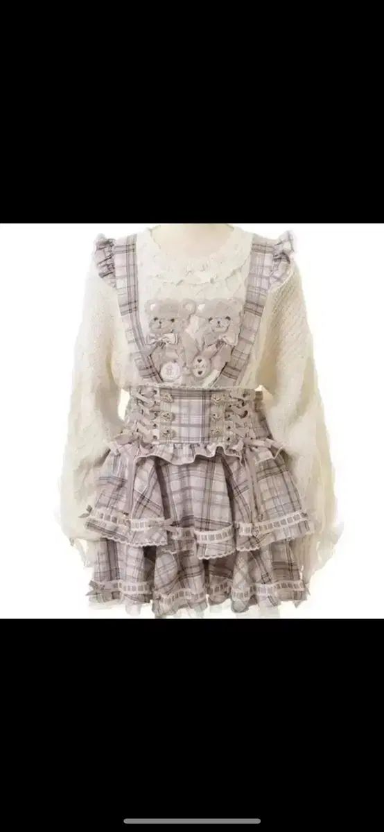 リズリサ ツインクマ サスペンダー