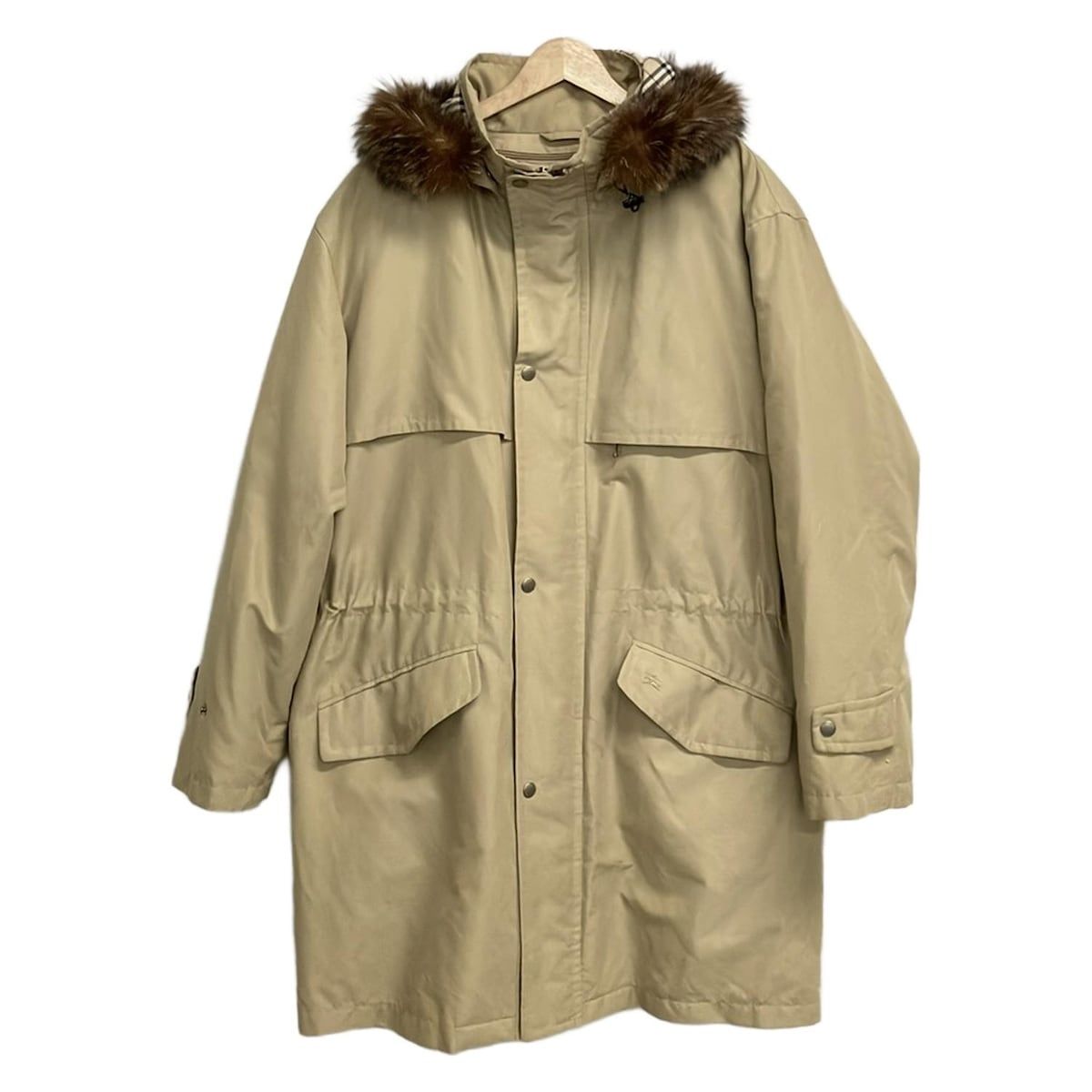 BURBERRY　LONDON　バーバリーロンドン　 ベージュ　 ピーコート Burberry LONDON(バーバリーロンドン) コート サイズL レディース