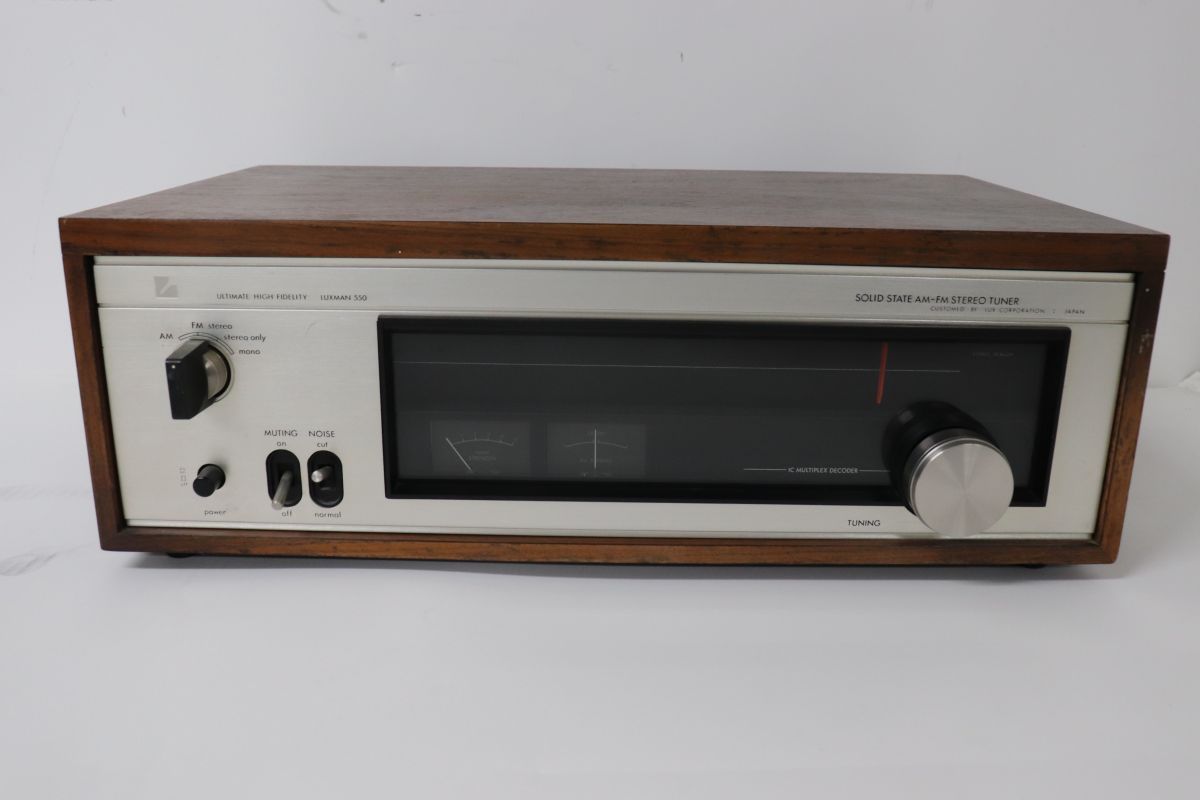 Luxman ラックスマン T550 FM/AMTuner チューナー /07500 - メルカリ